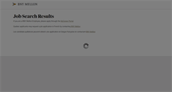 Desktop Screenshot of jobs.bnymellon.com