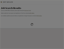 Tablet Screenshot of jobs.bnymellon.com